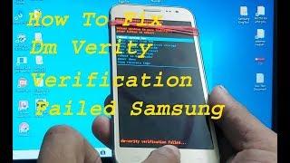 Samsung Mobile [ Fix Dm Verity Verification Failed] Error Solution  - Shri Telecom