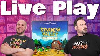 Stardew Valley: The Board Game Play Through | The Game Haus Live