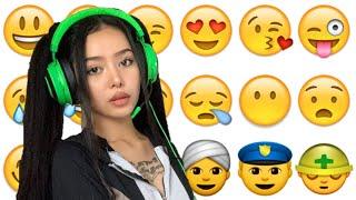 Bella Poarch tiktok emoji videos