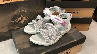 Обзор на сандалии Viking Molly Light Grey