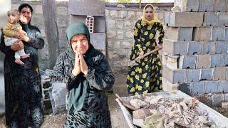 "Intense Fight Between Bride and Mother-in-Law in a Rural Village Yard"