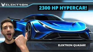 Elektron Quasar By Elektron Motors! 2300 HP Concept! Car News Today!