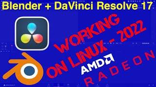 DaVinci Resolve 17.4.5 Linux 18.04 Radeon RX590 ROCm 5.0.2 Working