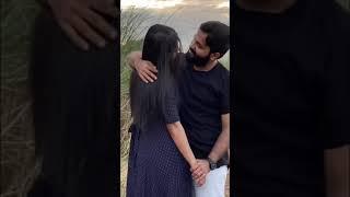 Vellinila thullikalo malayalam romantic song GOUTHAM JINI #shorts #youtubeshorts #mallucouple