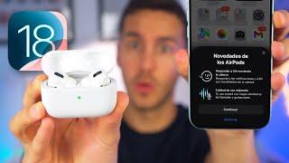 Tienes que ACTUALIZAR tus AirPods a iOS 18 