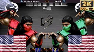 Ultimate Mortal Kombat 3 -  outworld warrior  VS  Rainmk