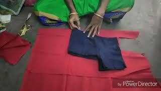 TAILORING NORMAL BLOUSE CUTTING TUTORIALS IN TAMIL