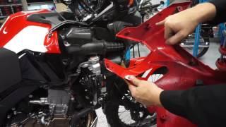 Africa Twin/CRF1000L Fairing and Fuel Tank Removal