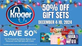 Kroger's 50% Off Beauty & Personal Care Gift Sets | Week of 12/4-12/10 | Ibotta & Fetch Match-ups