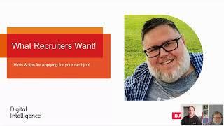 'What Recruiters Want' with BAE Systems Digital Intelligence