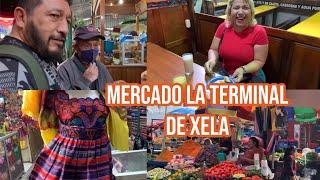 Mercado la terminal de Xela | Guatemala