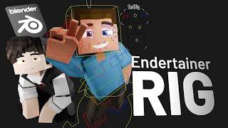 Endertainer Rig MCS2 | A Character Rig for Blender