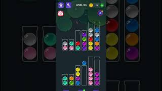 Ball Sort Master Game Level - 195 Without Boosters | Puzzle Game | #entertainment #puzzle #games