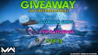 Albania Mobile Gaming 10k subscriber big giveaway celebration with Modern Warships