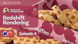 Episode 4 – Rendering – Cinema 4D Fundamentals: Makin’ Waffles