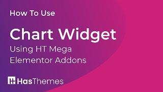 How to Use Chart Widget in Elementor by HT Mega