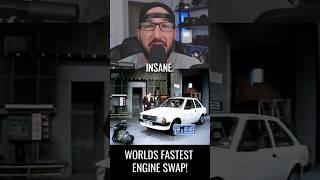 The World’s Fastest Engine Swap!