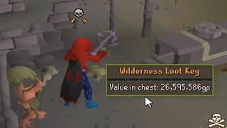 I went Pking with 500m for the New Loot key update