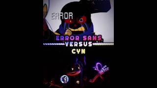 Error sans Vs Cyn |Underverse Vs Murder drones| #edit #undertale #murderdrones #whoisstrongest