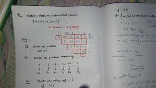 Matrix chain multiplication (MCM) in DAA in hindi || muo sigma classes