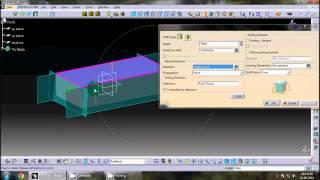 catia v5 tutorial | Part Design  | Draft angle | draft basic for Beginner part 1