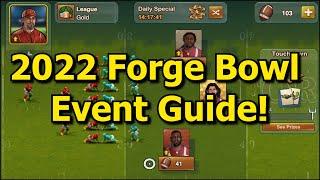 Forge of Empires: 2022 Forge Bowl Event Guide! All you need to know about the Event + Written Guide!