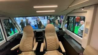 Adria Sonic Supreme 700DC. Caravan Camping & Motorhome Show 2022, NEC Birmingham. 4K