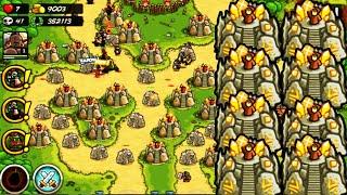 Kingdom Rush : Sorcerer Towers Max lvl Vs Endless Waves of Enemies