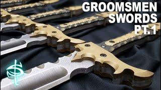 Groomsmen Swords- Part1!  Design: CAD/Photoshop/Illustrator