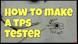 How to: Motorcycle Throttle Position Sensor tester on the cheap