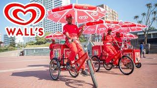 Wall's Ice Cream Bicycle | Wall's Ice Cream Calibration | Kids Joy ไอศครีม, ไอติมวอลล์, ตลก