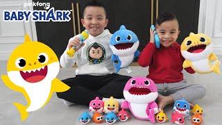 Baby Shark Hide and Seek Fun With Calvin & Kaison CKN