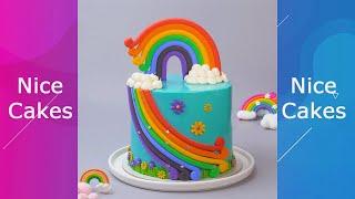 So Yummy Rainbow Cake Recipe