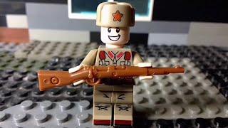 Lego WW2 Тест с новыми лего солдатами / Test with new lego soldiers