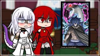 (, ) Shut up evil dragon react to Leon as Acnologia