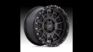 Black Rhino Legion Machined Matte Black GTCC Custom Truck Wheel Spin