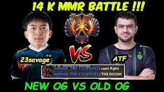 OG.23savage Mirana vs Falcons.ATF Doom : 14K MMR BATTLE SERVER EU pro Gameplay