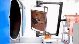 Ротоформовочная машина АРМ2200 Rotomolding machine.LicomPlast manufacturer