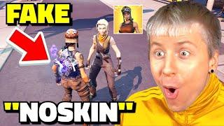 Ich TREFFE einen FAKE NOSKIN in PARTY ROYALE 