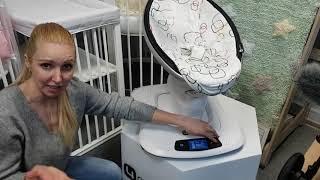 Видеообзор шезлонга mamaroo 4.0 от компании 4moms. Мамару 4.0 - электронные качели нового поколения.