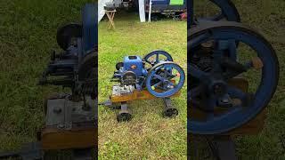 Stationary engine - Three Oakfords Preservation Society 2024 #vintage #engineering #farming #engine