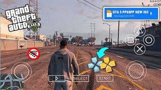 GTA 5 PPSSPP 2022 New Iso File Offline Gameplaye Real life Gta 5 ppsspp