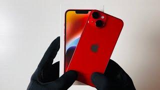 Unboxing iPhone 14 (Product)Red: Clear Case & 4K Camera Test