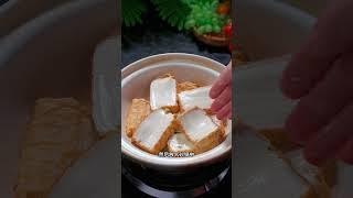 软嫩入味，砂锅浇汁豆腐轻松在家做出 #砂锅浇汁豆腐  #家常菜 #美食教程 #烹飪 #料理 #food #cooking