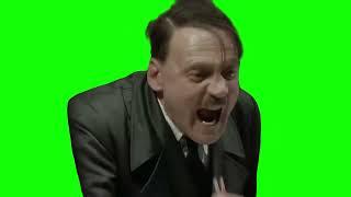 Hitler Look-a-Like Ranting and Shouting - Green Screen