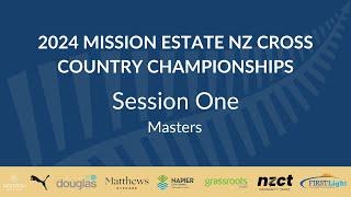 Session One | Masters | 2024 New Zealand Cross Country Championships