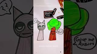 Solve this problem??gray facing difficulty in counting#memes#incrediboxsprunki #sprunki #art #puzzle