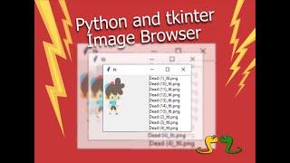 Tkinter image browser - Python