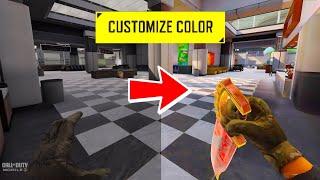 How to Get the Best GRAPHICS in CODM - Customize Color