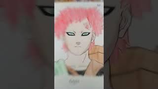 From Naruto : THE GAARA  DRAWING #art #anime #the desert gaara